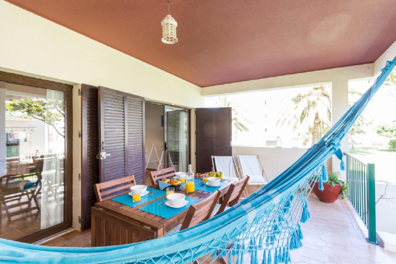Amazing Beach House With Balcony Лагуш Экстерьер фото